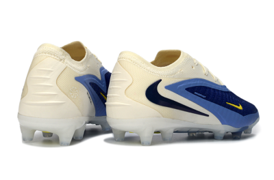 Men's Nike Phantom 6 Low Elite AG Artificial Grass Low-Tops Football Boots - Blue/Sky Blue/Navy Blue