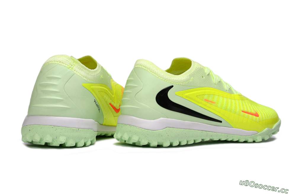 Unisex Nike Phantom 6 Low Elite TF Artificial Turf Low-Tops Football Shoes - Yellow/Neon Yellow/Black 6