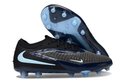 Men's Nike Phantom 6 Low Elite AG Artificial Grass Low-Tops Football Boots - Grey/Black/Jade