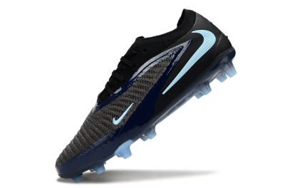 Men's Nike Phantom 6 Low Elite AG Artificial Grass Low-Tops Football Boots - Grey/Black/Jade