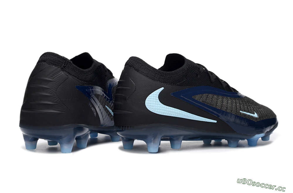 Men's Nike Phantom 6 Low Elite AG Artificial Grass Low-Tops Football Boots - Grey/Black/Jade 6