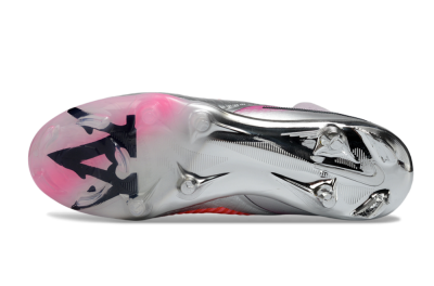 Unisex Nike Phantom 6 Elite FG Firm Ground High-Tops Football Boots - Orange/Hot Orange/Silver