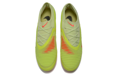 Unisex Nike Phantom 6 Low Elite FG Firm Ground Low-Tops Football Boots - Yellow/Lime Glow/Neon Coral