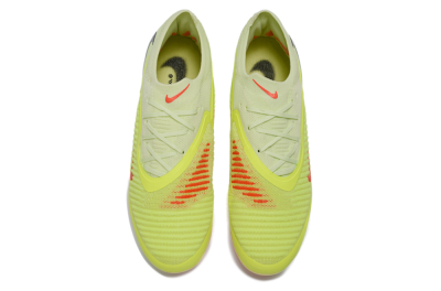 Unisex Nike Phantom 6 Low Elite AG Artificial Grass Low-Tops Football Boots - Yellow/Neon Yellow/Coral Red
