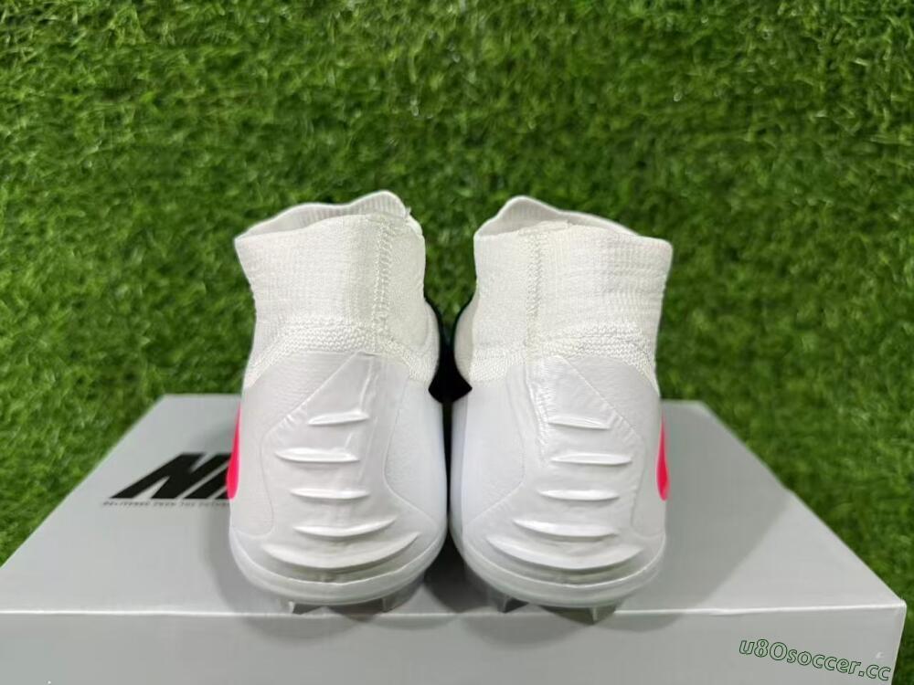 Unisex Nike Phantom 6 High Elite FG Firm Ground High-Tops Football Boots - Blue/Electric Blue/Hot Pink