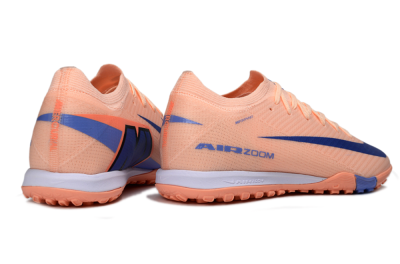 Unisex Nike Air Zoom Mercurial Vapor 16 Elite TF Artificial Turf Low-Tops Football Shoes - Peach/Sky Blue/Coral Pink