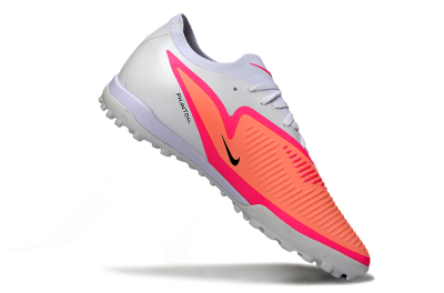Men's Nike Phantom 6 Low Elite TF Artificial Turf Low-Tops Football Shoes - Pink/Vibrant Neon/Soft White