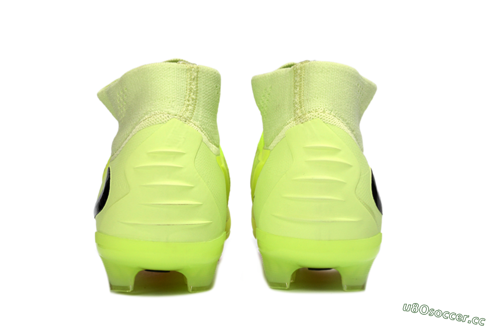 Unisex Nike Phantom 6 High Elite FG Firm Ground High-Tops Football Boots - Yellow/Neon Yellow/Black 5