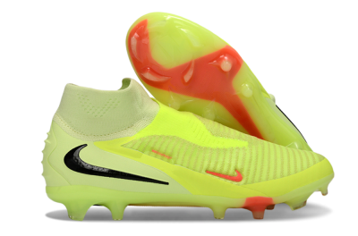 Unisex Nike Phantom 6 High Elite FG Firm Ground High-Tops Football Boots - Yellow/Neon Yellow/Black