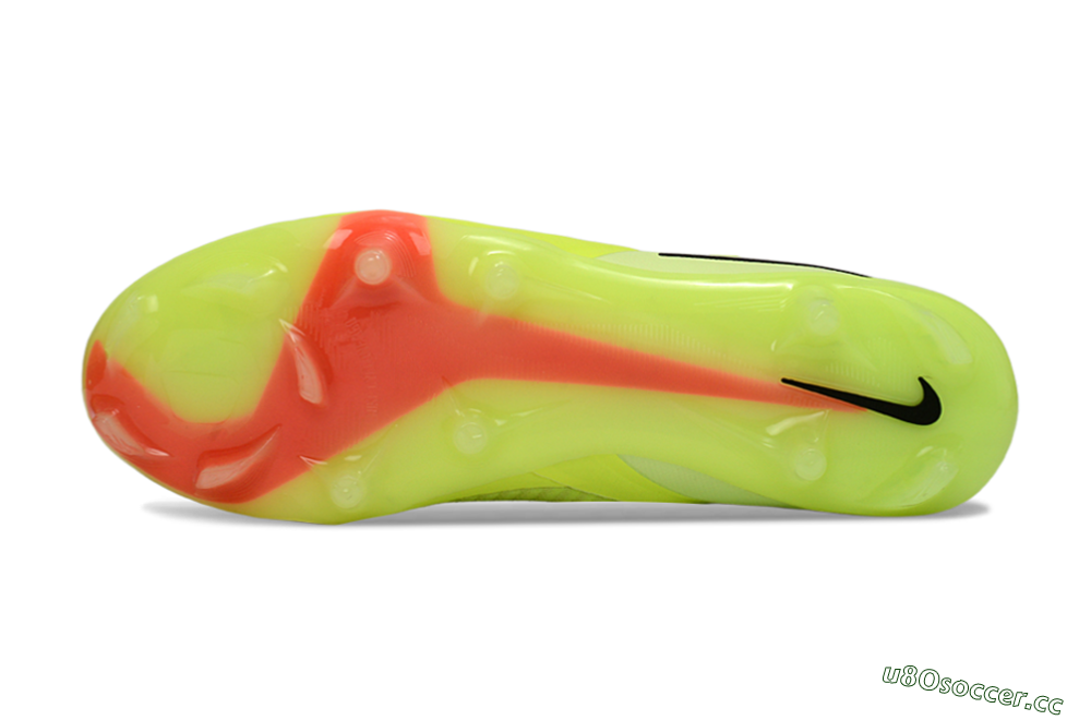 Unisex Nike Phantom 6 High Elite FG Firm Ground High-Tops Football Boots - Yellow/Neon Yellow/Black 6