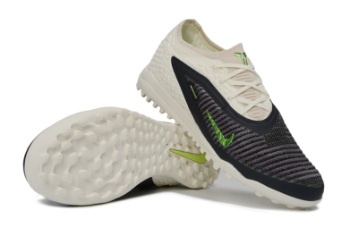Unisex Nike Phantom 6 Low Elite TF Artificial Turf Low-Tops Football Shoes - White/Lime Green/Slate Black