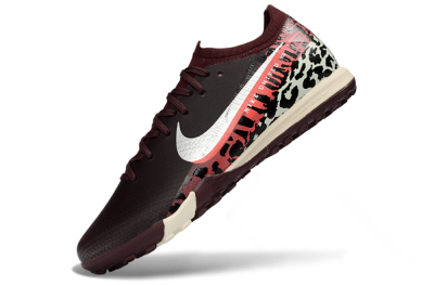 Unisex Nike Air Zoom Mercurial Vapor 16 Elite TF Artificial Turf Low-Tops Football Shoes - Burgundy/Crimson Yellow/Black