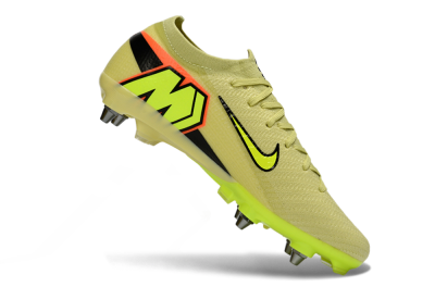 Men's Nike Air Zoom Mercurial Vapor 16 Elite SG Soft Ground Low-Tops Football Boots - Yellow/Lime Green/Neon Orange