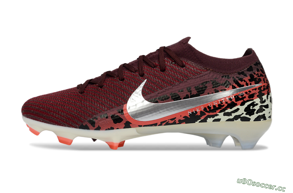 Men's Nike Air Zoom Mercurial Vapor 16 Elite FG Firm Ground Low-Tops Football Boots - Red/Crimson Blaze/Thunder Black 0