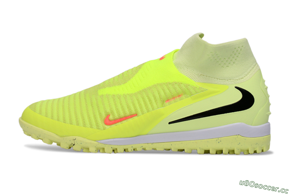 Unisex Nike Phantom 6 Elite TF Artificial Turf Low-Tops Football Shoes - Yellow/Neon Yellow/Black 0