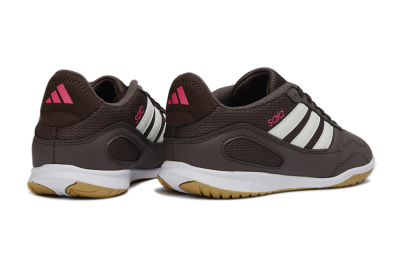 Men's Adidas Top Sala IC Indoor & Futsal Low-Tops Football Shoes - Brown/Cream/Gold