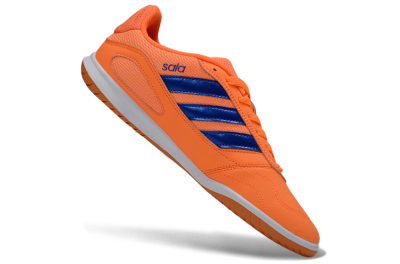 Men's Adidas Top Sala IC Indoor & Futsal Low-Tops Football Shoes - Orange/Vibrant Orange/Deep Blue