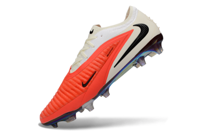 Unisex Nike Phantom 6 Low Elite FG Firm Ground Low-Tops Football Boots - Orange/Coral Highlight/Silken Cream