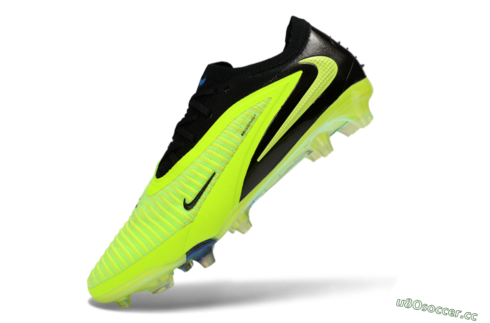 Unisex Nike Phantom 6 Low Elite FG Firm Ground Low-Tops Football Boots - Yellow/Electric Lime/Black 5