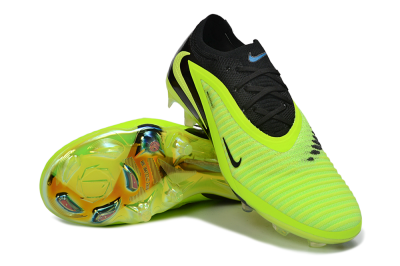 Unisex Nike Phantom 6 Low Elite FG Firm Ground Low-Tops Football Boots - Yellow/Electric Lime/Black