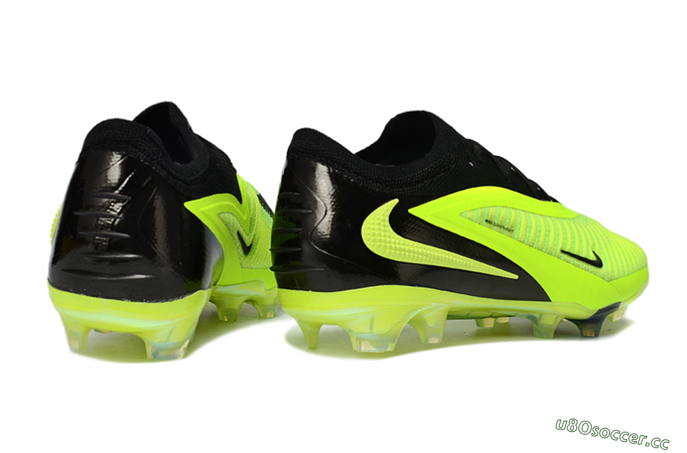 Unisex Nike Phantom 6 Low Elite FG Firm Ground Low-Tops Football Boots - Yellow/Electric Lime/Black 6