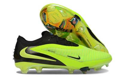 Unisex Nike Phantom 6 Low Elite FG Firm Ground Low-Tops Football Boots - Yellow/Electric Lime/Black