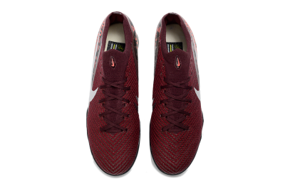 Unisex Nike Air Zoom Mercurial Vapor 16 Elite TF Artificial Turf Low-Tops Football Shoes - Maroon/Crimson Red/Black
