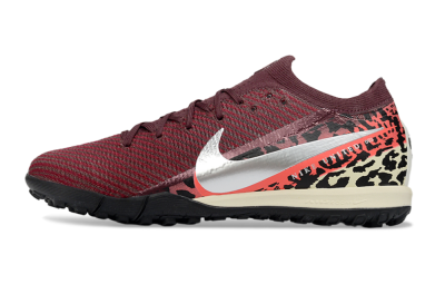 Unisex Nike Air Zoom Mercurial Vapor 16 Elite TF Artificial Turf Low-Tops Football Shoes - Maroon/Crimson Red/Black