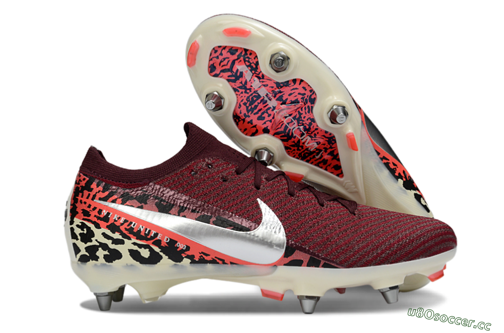 Men's Nike Air Zoom Mercurial Vapor 16 Elite SG Soft Ground Low-Tops Football Boots - Red/Crimson Blaze/Rose Pink 2