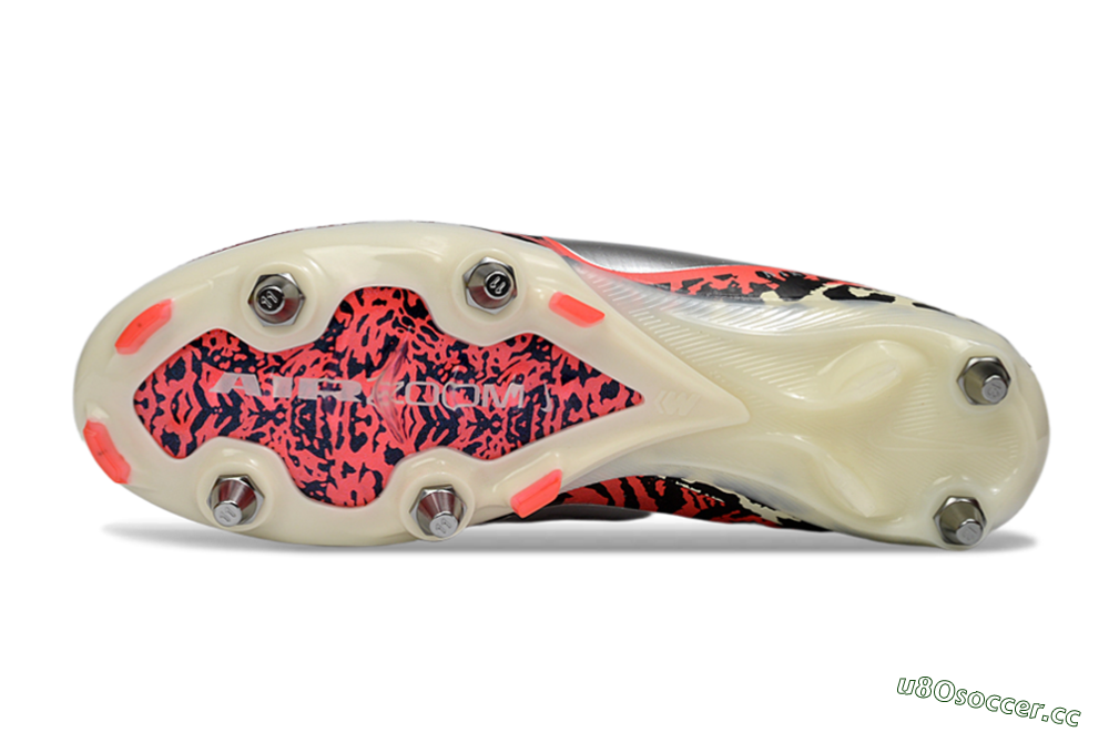 Men's Nike Air Zoom Mercurial Vapor 16 Elite SG Soft Ground Low-Tops Football Boots - Red/Crimson Blaze/Rose Pink 6