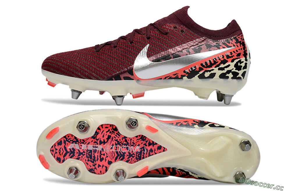 Men's Nike Air Zoom Mercurial Vapor 16 Elite SG Soft Ground Low-Tops Football Boots - Red/Crimson Blaze/Rose Pink 1