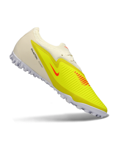Unisex Nike Phantom 6 Elite Low TF Artificial Turf Low-Tops Football Shoes - Yellow/Neon Yellow/White