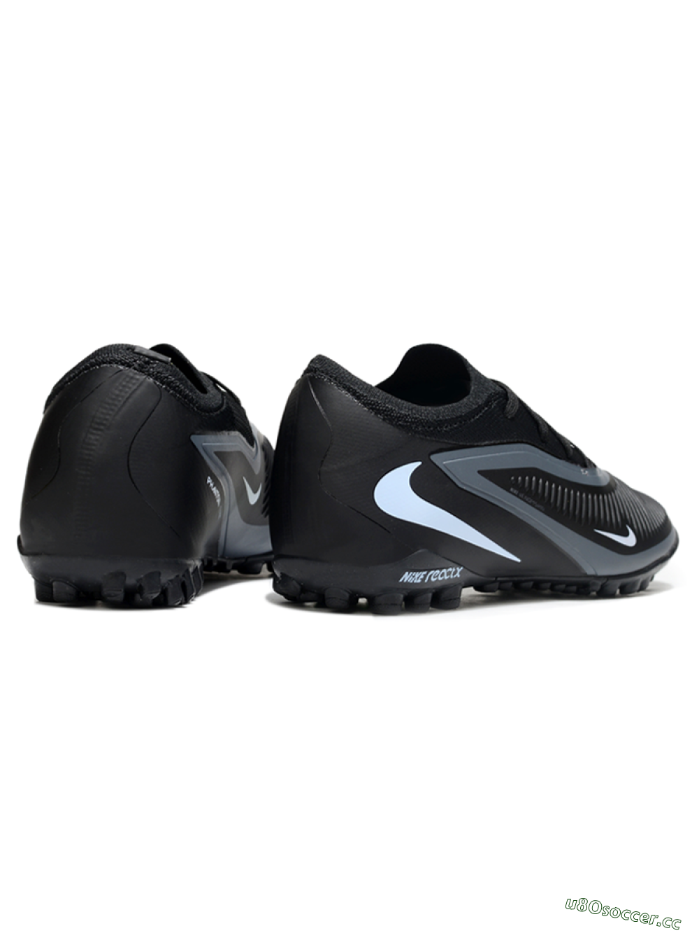 Unisex Nike Phantom 6 Elite Low TF Artificial Turf Low-Tops Football Shoes - Black/Charcoal Gray/White 6