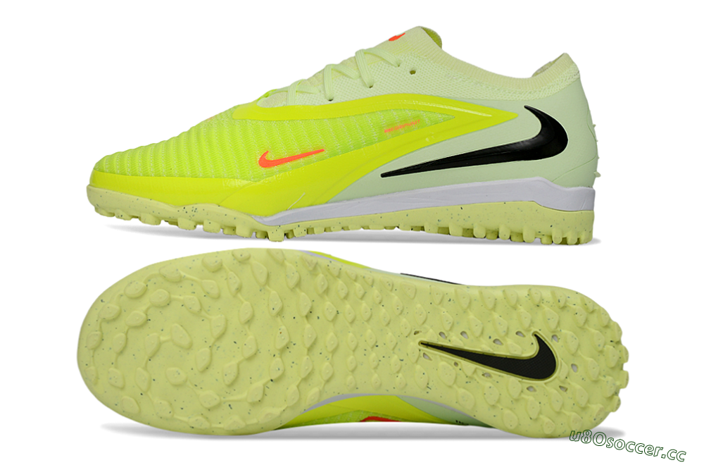 Unisex Nike Phantom 6 Elite Low TF Artificial Turf Low-Tops Football Shoes - Yellow/Fluorescent Yellow/Black 1
