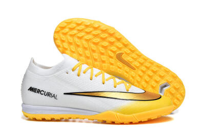 Men's Nike Air Zoom Mercurial Vapor 16 Elite TF Artificial Turf Low-Tops Football Shoes - Yellow/Sunburst Yellow/Golden Glow