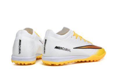 Men's Nike Air Zoom Mercurial Vapor 16 Elite TF Artificial Turf Low-Tops Football Shoes - Yellow/Sunburst Yellow/Golden Glow