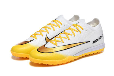 Men's Nike Air Zoom Mercurial Vapor 16 Elite TF Artificial Turf Low-Tops Football Shoes - Yellow/Sunburst Yellow/Golden Glow