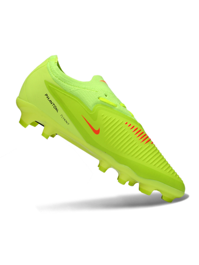 Unisex Nike Phantom 6 Elite Low FG Firm Ground Low-Tops Football Boots - Lime/Electric Yellow/Black