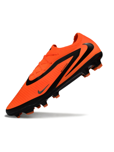 Unisex Nike Phantom 6 Elite Low FG Firm Ground Low-Tops Football Boots - Orange/Flame Burst/Shadow Black