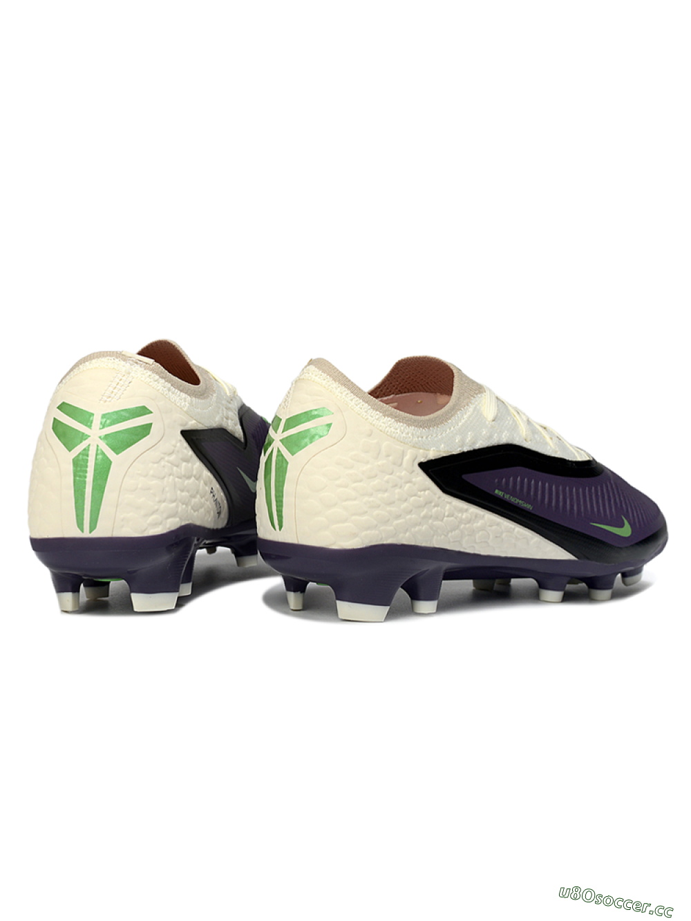 Unisex Nike Phantom 6 Elite Low FG Firm Ground Low-Tops Football Boots - Purple/Ivory/Black 6