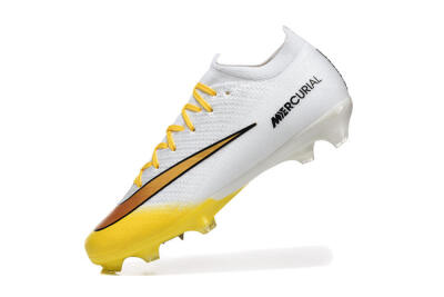 Men's Nike Air Zoom Mercurial Vapor 16 Elite FG Firm Ground Low-Tops Football Boots - Yellow/Bright Yellow/White