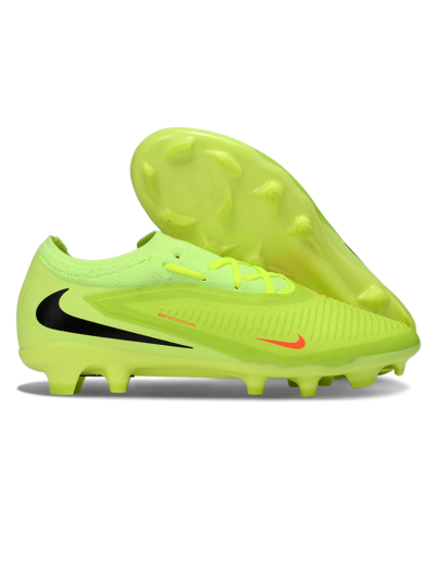Unisex Nike Phantom 6 Elite Low FG Firm Ground Low-Tops Football Boots - Yellow/Neon Yellow/Black