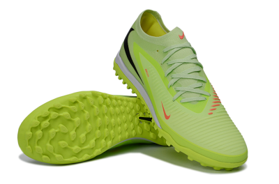 Unisex Nike Phantom 6 Elite Low TF Artificial Turf Low-Tops Football Boots - Green/Lime Zest/Neon Vibe