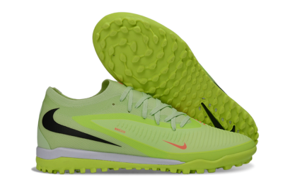 Unisex Nike Phantom 6 Elite Low TF Artificial Turf Low-Tops Football Boots - Green/Lime Zest/Neon Vibe