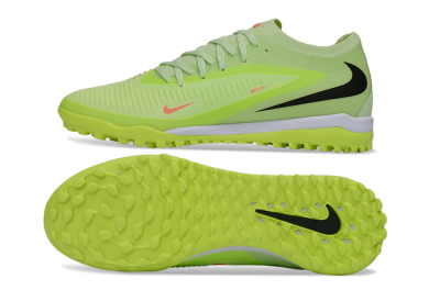 Unisex Nike Phantom 6 Elite Low TF Artificial Turf Low-Tops Football Boots - Green/Lime Zest/Neon Vibe