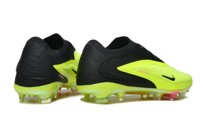 Unisex Nike Phantom 6 Low Elite FG Firm Ground Low-Tops Football Boots - Yellow/Electric Green/Black