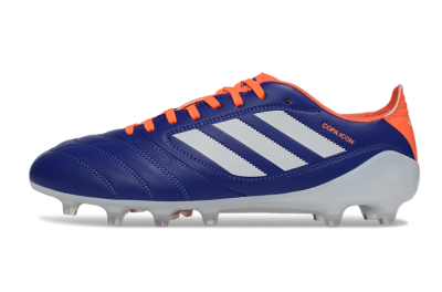 Men's Adidas Copa Icon 2 FG Firm Ground Low-Tops Football Boots - Blue/Vibrant Orange/Clean White