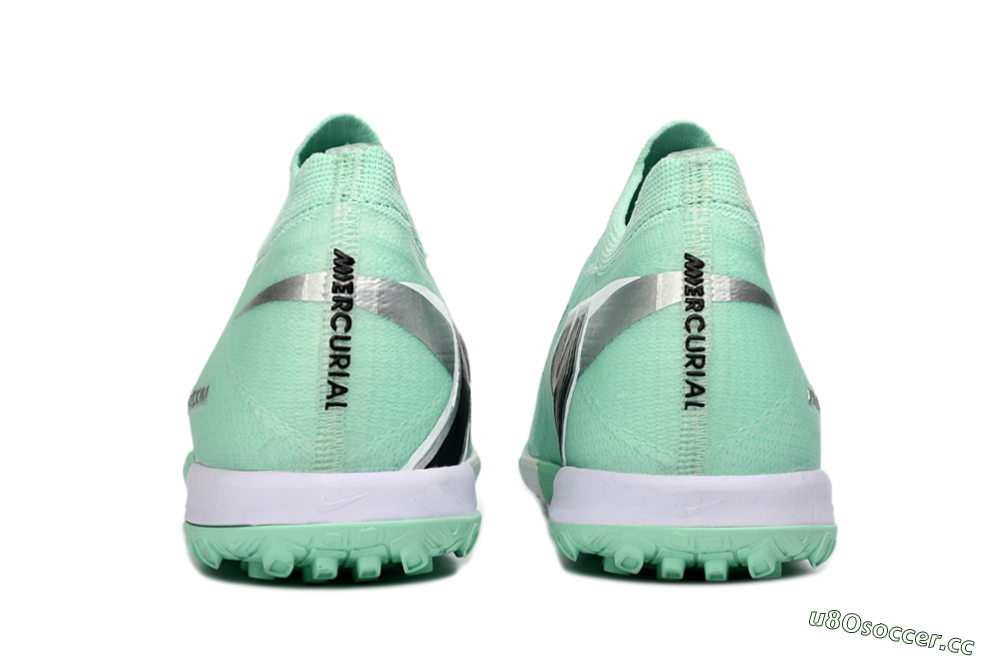 Unisex Nike Air Zoom Mercurial Vapor 16 Elite TF Artificial Turf Low-Tops Football Shoes - Mint/Bright Green/Cool Aqua 5