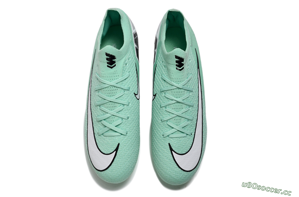 Unisex Nike Air Zoom Mercurial Vapor 16 Elite FG Firm Ground Low-Tops Football Boots - Mint/Aqua Breeze/Fresh Green 4
