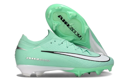 Unisex Nike Air Zoom Mercurial Vapor 16 Elite FG Firm Ground Low-Tops Football Boots - Mint/Aqua Breeze/Fresh Green